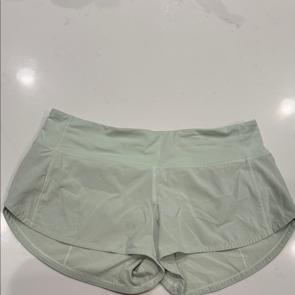 Lululemon Athletica Mint Green Athletic Shorts - Picture 1 of 3